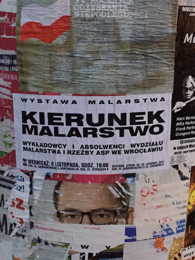 Kierunek Malarstwo, wystawa malarzy-dydaktyków związanych z Wydziałem Malarstwa i Rzeźby ASP we Wrocławiu, Piotrków Trybunalski. Foto: M. Sikorski