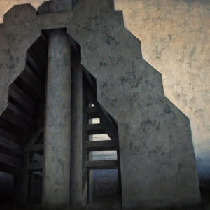 Joanna Pałys, Element Modernistyczy - Kadr 15, akryl na płótnie, 100x130cm, 2015