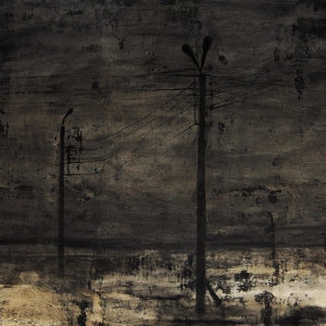 Joanna Pałys: bez tytułu, praca z cyklu "Nokturny", 53x70cm, 2006